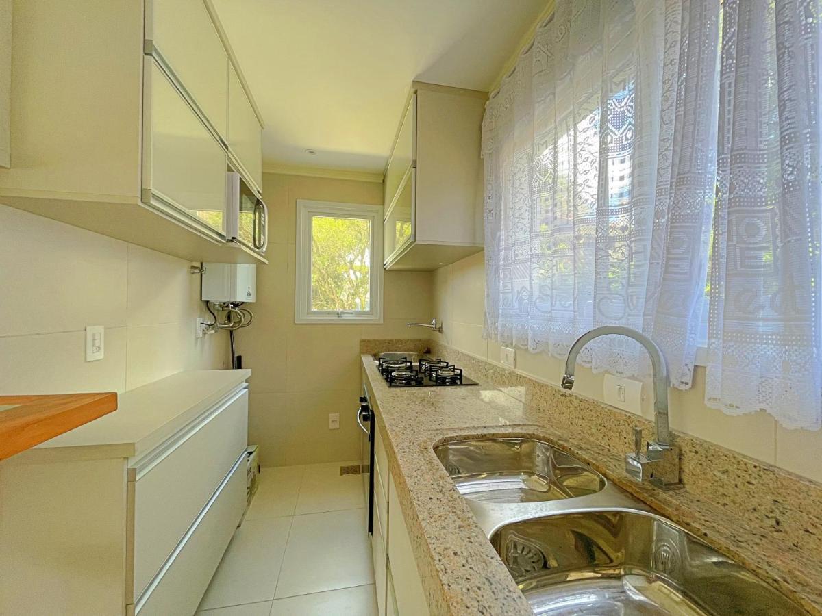No Coracao De Gramado, A 350M Da Rua Coberta! Apartman Kültér fotó