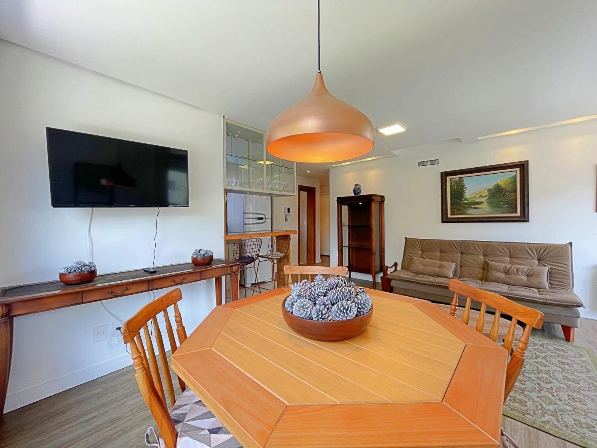 No Coracao De Gramado, A 350M Da Rua Coberta! Apartman Kültér fotó